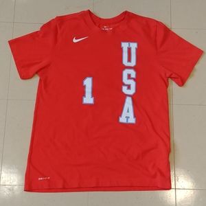 Zion Williamson Nike 2020 Rising Stars Game Name & Number T-Shirt - Orange